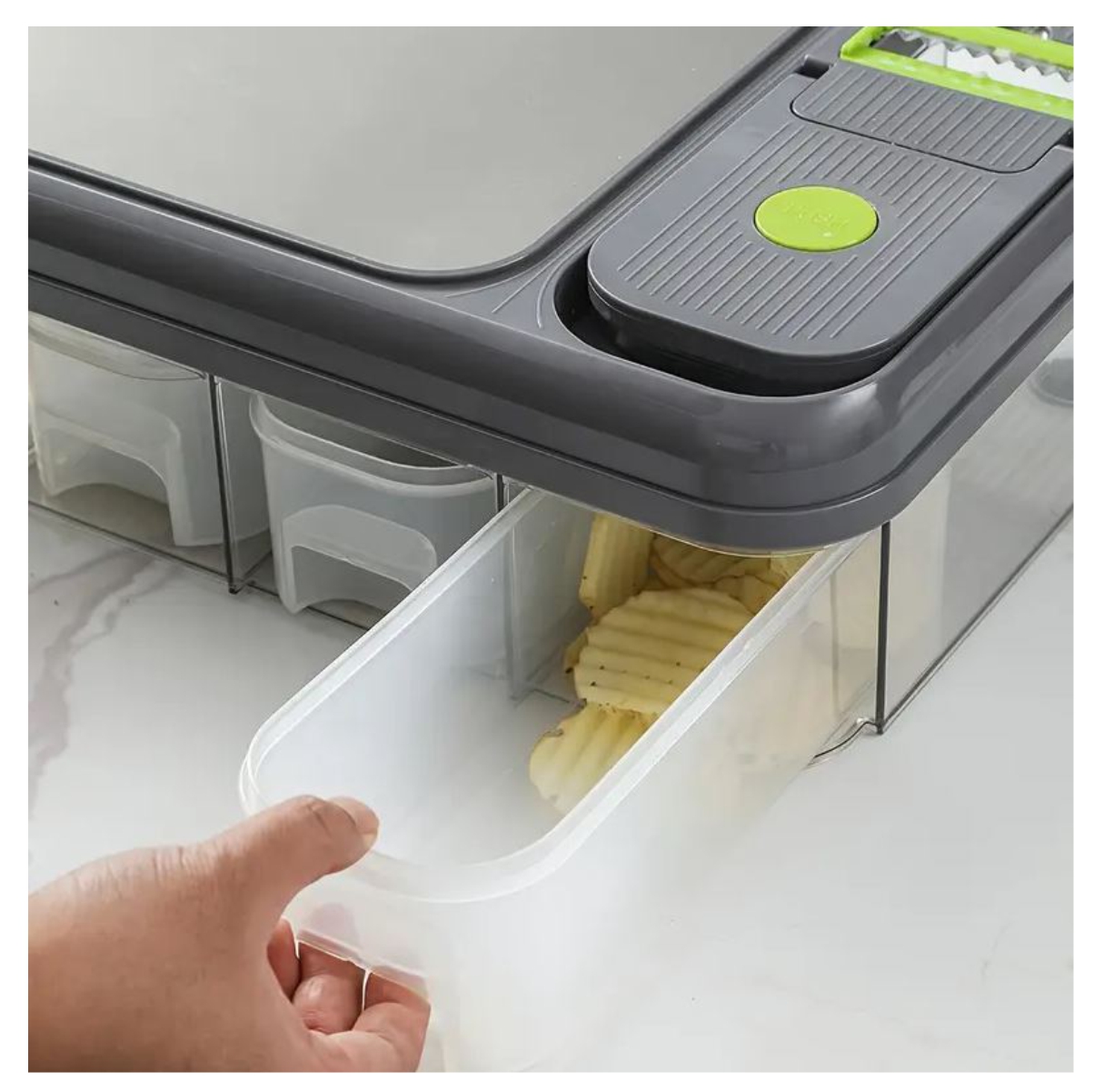 Miniatura 5 de Cortador De Verduras Mandolina 28 En 1